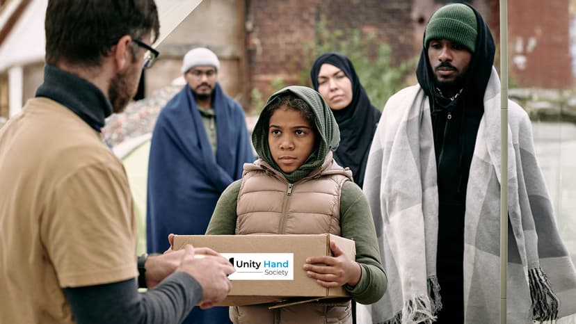 Unity Hand Foundation Helps Marginalized Families in Nalitabari, Sherpur.